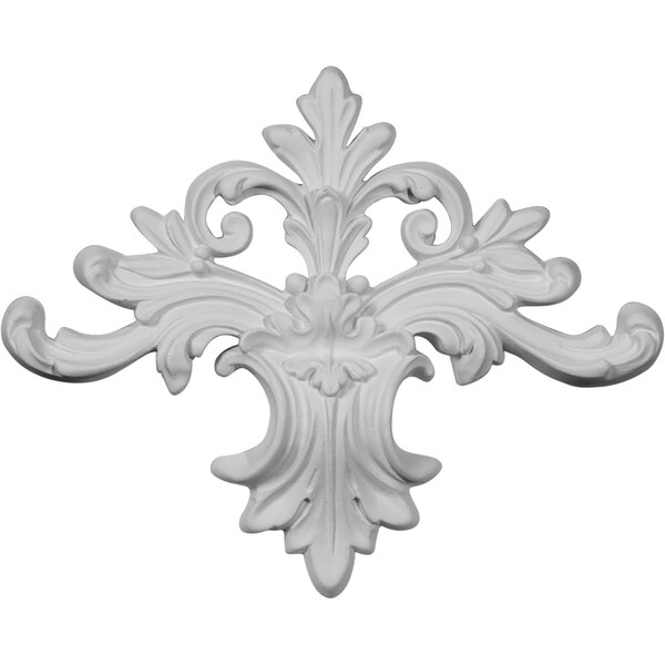 Ekena Millwork 9 1/2"W x 7 1/4"H x 1"P Amelia Onlay ONL10X07X01AM - main